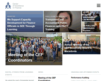 Tablet Screenshot of cef-see.org